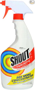 Shout Laundry Stain Remover Trigger Spray - 22 oz - 2 pk
