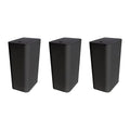 Yajuyi 3X Bathroom Small Trash Can with Lid Wastebasket Waste Basket Garbage Bin for Craft Room