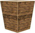 Marye-Kelley WB8264-Shiplap Wood Wastepaper Basket