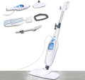 1500W Electric Cleaner Hot Steam Mop Cleaner Floor Steam Mop Detachable Handheld Cleaning Machines with 2 Washable Soft Mop Pads and 400ml Water Tank for Hardwood Floor Windows and Carpet Cleaning