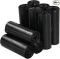 Saedy 8 gallon Kitchen Trash Bags Black Garbage Bags 200 Counts