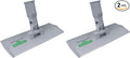 UNGER Mop Pad Holder 20 cm Silver Floor Plastic or Metal Head Cotton Pads (Pack of 2)