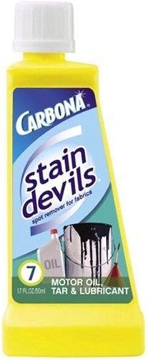 Carbona Stain Devils #7 Motor Oil &amp Lubricant 1.7 OZ bottle (Pack of 6)
