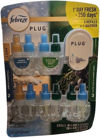 Winter Luxe Limited Edition Plug In for Odor-Fighting Fade Defy Plug Air Freshener