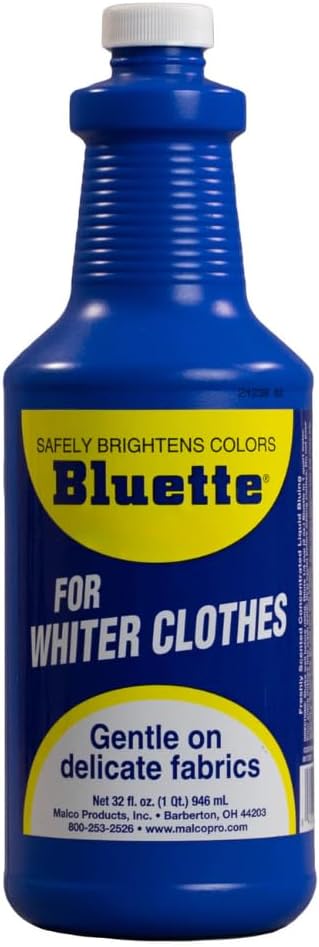 Bluette Laundry Bluing 32-Fluid Ounce (Pack of 12)