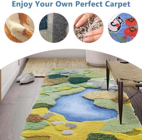 Carpet Trimmer 500W Handmade Rug Shearing Machine Portable Flat Rug Clean Machine for Household Use Flexible Movement