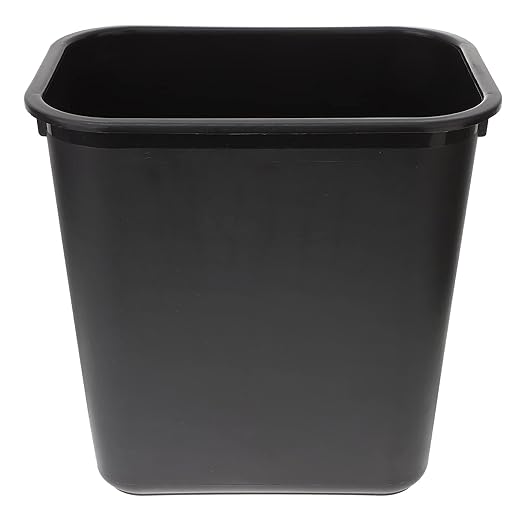 ABOOFAN Square Trash Can Multi-Functional Home Office Waste Basket Small Bathroom Garbage Container