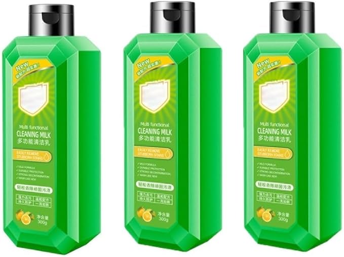 Powerful Multifunctional Concentrated Cleansing LotionEffectively Remove Dirt Stains And Dirt On Various Surfaces Making It A Must-have Product For Every Family. ( Color : 3Count (Pack of 3) )
