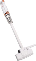 Haofy Cordless Vacuum Cleaner Lightweight Stick Vacuum with 8500PA Strong Suction 500ml Dust Cup for Hard Floor Carpet Pet Hair (White)