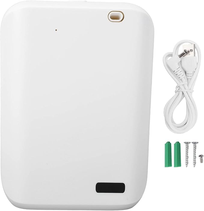 Smart APP Scent Diffuser Wall Mount Waterless Diffuser Silent Air Freshener Diffuser for Hotels Offices Conference Rooms Clubs (White)