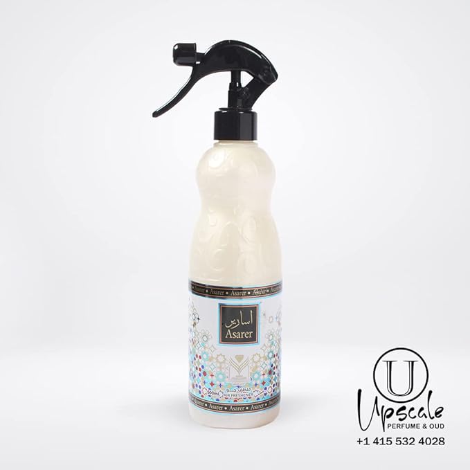 ††† Upscale Perrfume &amp Oud co. Asareer Air Freshener - 16.9FL.OZ Fabric spray - Natural Aged Oud Scent - Odor Fighting Room Spray - long lasting Aroma for home