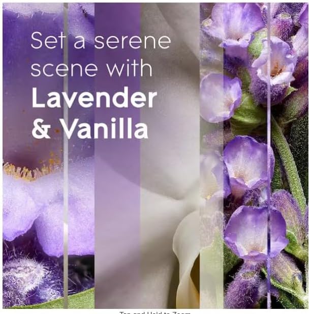 Combo 6.2 oz. Replacement Lavender and Vanilla Automatic Air Freshener Refill (4-Count)