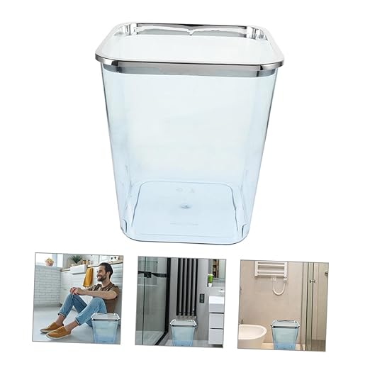 ARTIBETTER Large Trash Can Lid Kitchen and Bathroom Garbage Container Waterproof Wastebasket for Home Organization