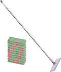 Flat Mop | with Cloths Rotating Head Cleaning Supplies | Dry Wet Mops for Hardwood Floors | for Home Kitchen Bathroom Bedroom Living Room Hardwood Laminate Tile Glass Window