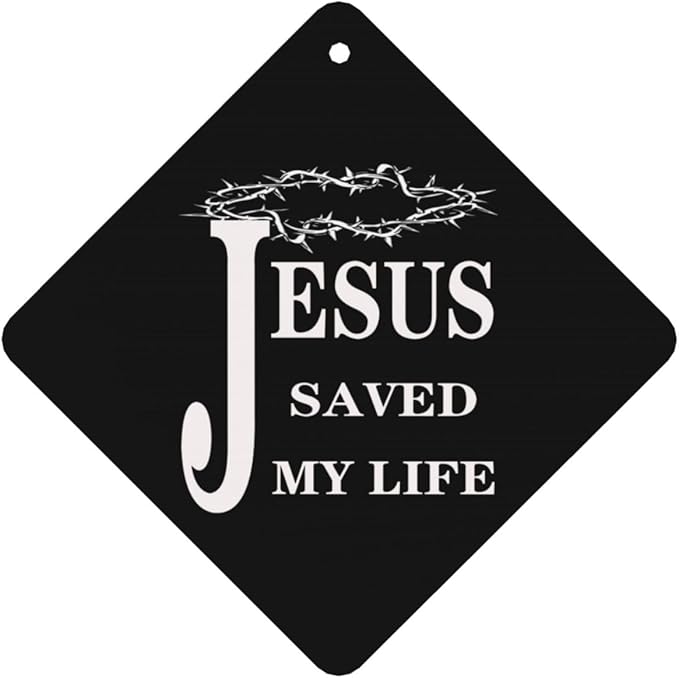 40 PCS Religious Jesus Christian Faith Cross Car Air Fresheners Cards Set Multi-Pack Scented Cards Long-Lasting Auto Fragrance Cards for Vehicle Home &amp Office Square