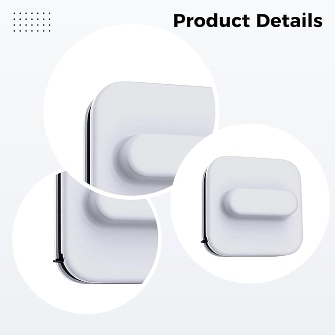 Double-Sided Window Cleaner Glass Cleaning Tool for 0.12-0.39 in Glass