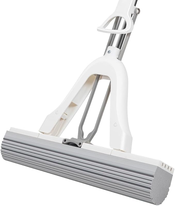 Folding Sponge Mop for Household Use No Hand Washing Absorbent Cotton