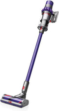 Dyson V10 Cordless Stick Vacuum Cleaner: 14 Cyclones Fade-Free Power Whole Machine Filtration Hygienic Bin Emptying Wall Mounted Up to 60 Min Runtime Purple