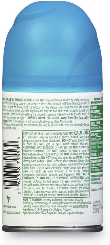 Freshmatic Ultra Automatic Spray Refill Fresh Waters Aerosol 5.89 Oz 6/Carton
