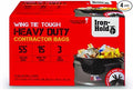 Iron-Hold 55 gal Contractor Bags Wing Ties 15 pk 3 mil