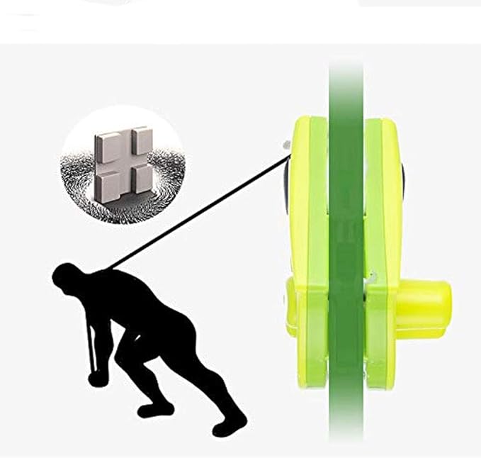 Glass Wiping Artifact Double-Layer Hollow Thick Glass Window Adjustable Magnetic High-Rise Cleaner