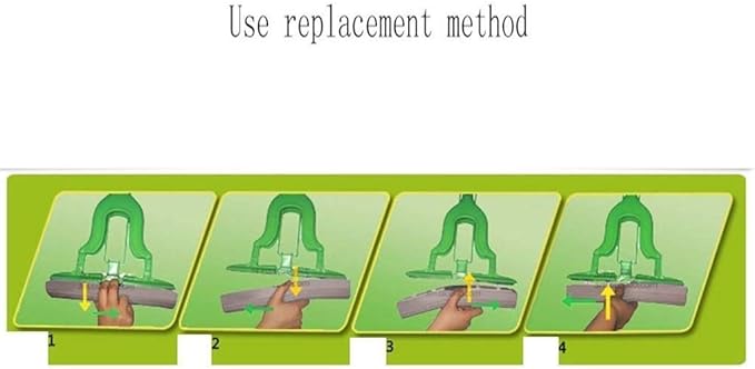 Mop - Microfiber Floor Cleaning System Washable Pads Cleaner for Hardwood