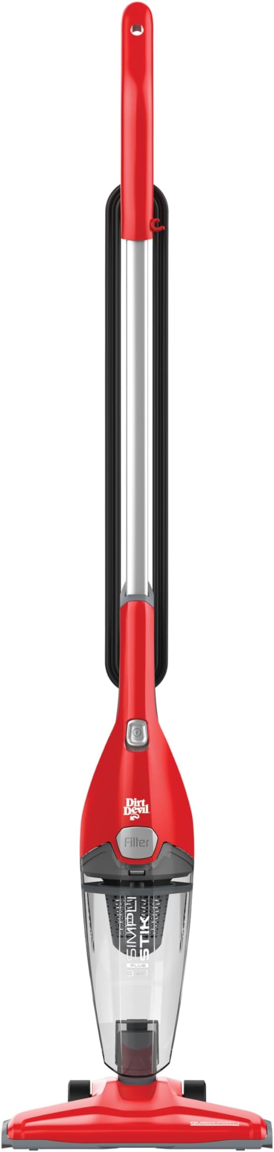 Dirt Devil Simpli Stik Plus 3-in-1 Vacuum Cleaner Lightweight Bagless Ideal for Dorms Apartments and Other Small Spaces Corded Vacuum Cleaners for Home Use