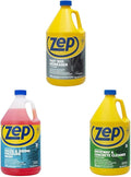 Zep 505 Cleaner and Degreaser + Pressure Wash Cleaner Concentrate + Driveway and Concrete Cleaner Concentrate - ZU505128 ZUVWS128 ZUCON128 1 Gallon (1 Unit) - The Ultimate Outdoor Cleaning Bundle