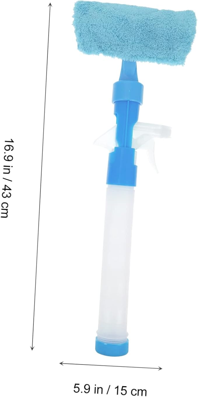 2pcs Magnetic Window Cleaner Tool Squeegee Broom Glass Water-Jet Wiper Window Cleaning Utensil Wiper Car Windshield