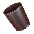 ABOOFAN 1Pc Round Waste Basket Trash Can for Office Living Room Stylish Garbage Recycling Container Practical Waste Storage