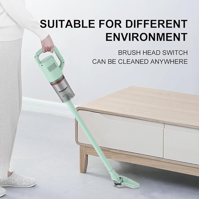 Cordless Vacuum Cleaner Cordless and Bagless Multi-Use Flexible Stick Vacuum with Attachable MultiFloor Brush in Brilliant White/Space Grey/Nordic Blue