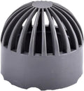 1~3Pcs Grey 20~110mmCompatible for PVC Breathable Cap Air Duct Vent Cover Cap Aquarium Fish Tank Permeable Screen Filter Screen Pipe Connector(1Pc)