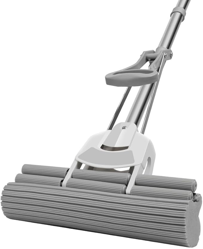 Household Roller Floor Mop with Absorbent Sponge