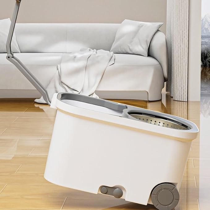 Household Roller Drive Swing Dry Mop Replacement No Hand Wash Rotating