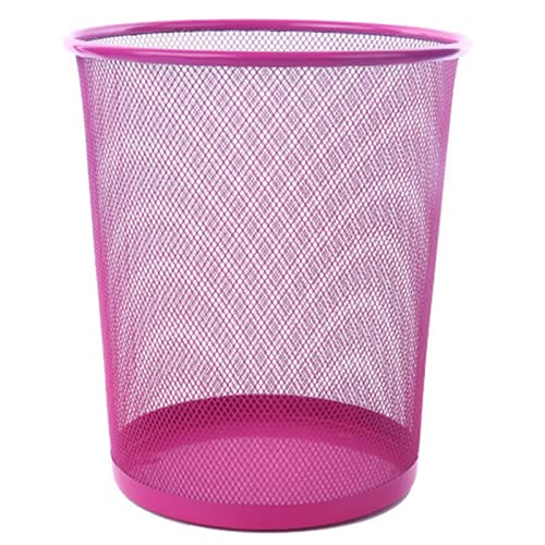 10L Pink Modern Trash can Waste Basket for Office