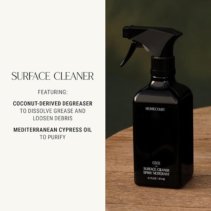 Homecourt All-Purpose Surface Cleaner Spray Lifts Away Dirt Smudges &amp Grease For Bathroom Kitchen &amp more Clean Formula Steeped Rose 16 fl oz 2.0
