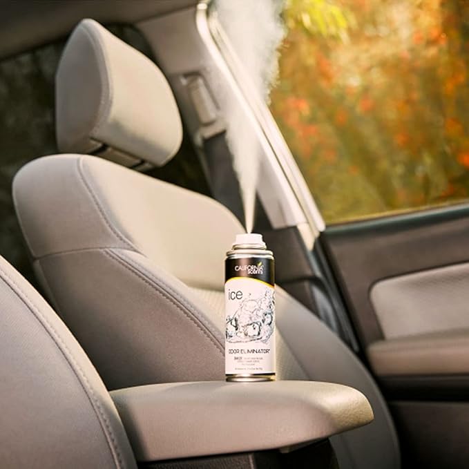 California Scents Car Fogger and Odor Eliminator (4 Packs Ice)