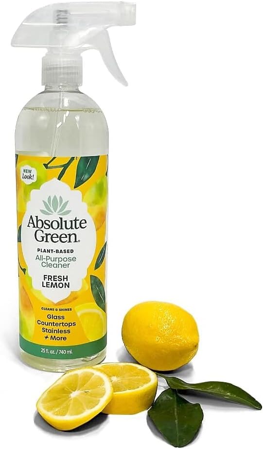 Absolute Green Natural Multipurpose Cleaner Lemon 6/Carton (AG2-ST-6)
