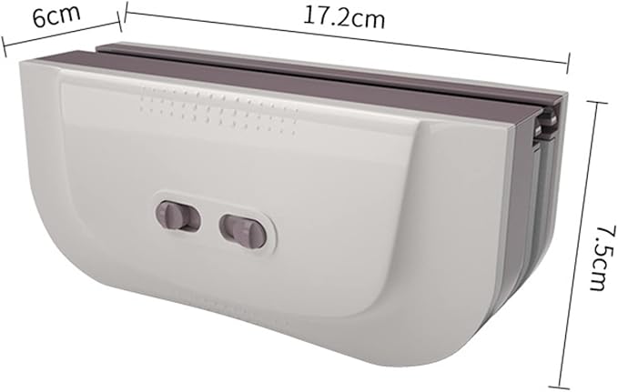 Magnetic Window Cleaner Double Side Magnetic Window Cleaner Glass Wiper for High-Rise and Car Glazed Window Thickness 3-28Mm