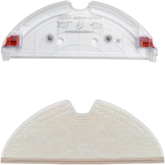 B83B-Mop Holder with Mop Pad Compatible for Roborock S5 Max/S6 Maxv Vacuum Cleaner Cleaner Parts Replacement