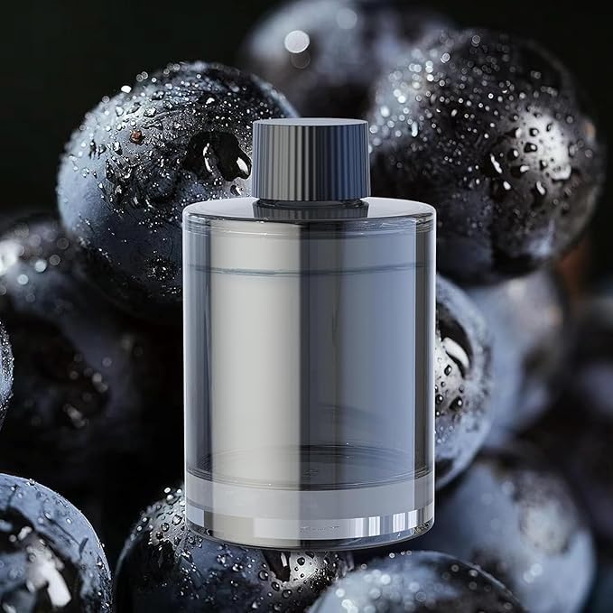 Ceeniu Car Air Freshener CF3 Luxury Perfume Refill 135ml Large Capacity for 6 months BlackCurrant Natural French Fragrance with Plant Extracts Car Diffuser Freshener Premium Car Scent