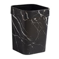 Capacity Square Waste Basket Plastic Office Trash Can Bathroom Accessories Decor