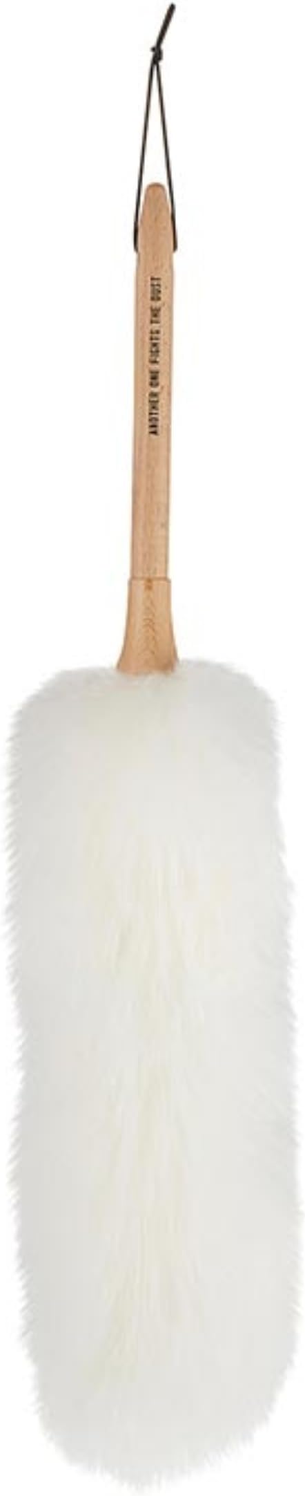 Santa Barbara Design Studio Lambswool Duster with Bamboo Comfort Handle and Leather Hanging Loop 24 Long Fights The Dust