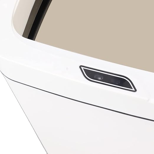 TOPINCN Motion Sensor Trash Can 18L Automatic Induction Garbage Bin Trash Can Slim Small Trash Bin Wastebasket for Toilet Bedroom Office Kitchen
