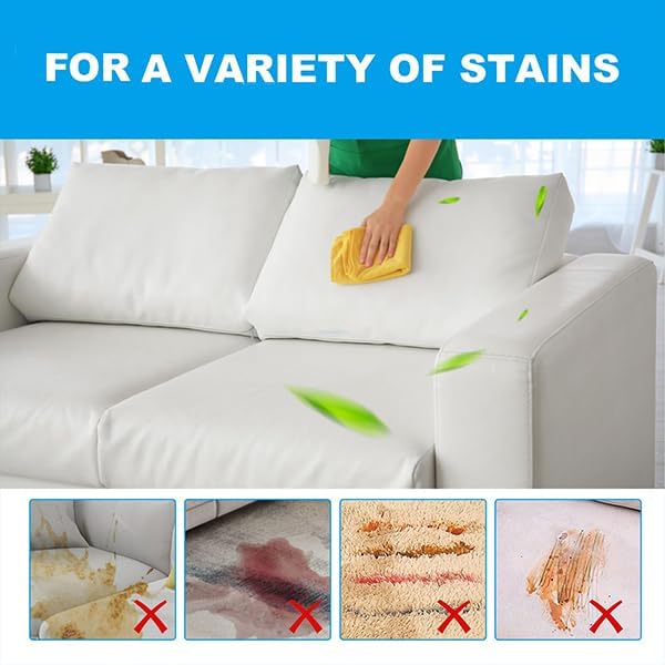 Mattress Cleaner SprayMattress Cleaner And Stain Remover Limpiador De Colchones De Cama For UpholsteryCar InteriorCouchCarpetSofacushionTablecloth (2pcs)