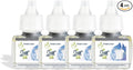 Scent Fill Fresh Linen Plug in Air Freshener 4 Scented Oil Refills
