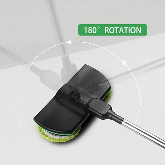 Cordless Electric MopFloor Scrubber and Polisher MachineSpinning Cleaner VacuumElectric Mops for Floor CleaningFloor Buffer Polisher for Home with Replacement Pad
