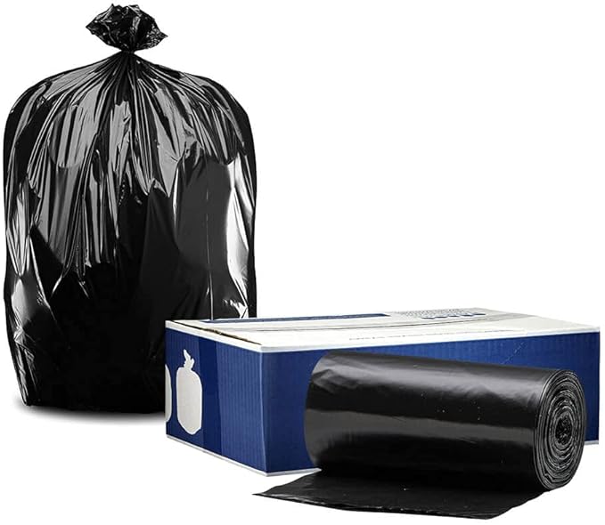 Plasticplace 40-45 Gallon Trash Bags On Rolls 1.2 Mil 40w X 46h 100 Count