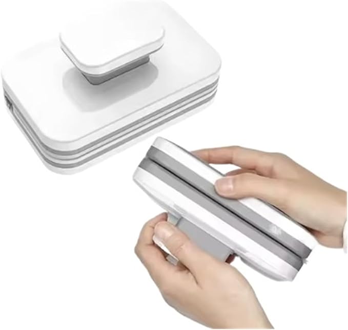 Double-Sided Magnetic Window Cleaner - Glass Scraper Household Cleaning Tool(Glass 8-15mm)