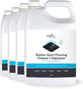 Zogics Rubber Flooring Cleaner and Degreaser – Cleaner Concentrate and Heavy Duty Degreaser for Rubber Floors and Mats Biodegradable and Non Toxic Cleaner (4 Gallons/Case)